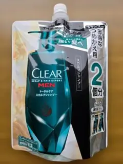 CLEAR MEN トータルケア スカルプシャンプー つめかえ用 560gのサムネイル