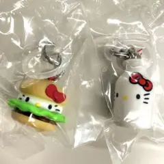 ハローキティ アメリカンデザインめじるしアクセサリー／ミルク、ハンバーガー