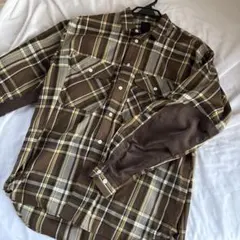 DAIWA PIER39 ELBOW PATCH WORK SHIRTS