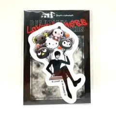 伊藤潤二 サンリオコラボ 四つ辻の美少年 黒服の美少年 ステッカー