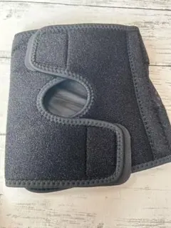 RELAXEE 膝サポーター ブラック 簡単装着 蒸れない Lサイズ