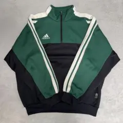 adidas トラックジャケット ハーフジップ ジャージ スウェット