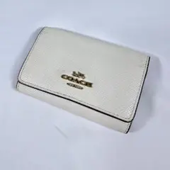 COACH コーチ　キーケース ホワイト