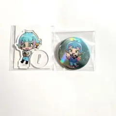 遊戯王VRAINS ロボッピ　アクリルスタンド　缶バッジ