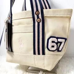 【新品・タグ付】Polo Ralph Lauren ハンドバッグ ベージュ