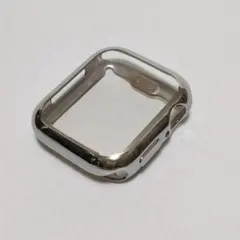 【アップルウォッチ保護ケース 40mm 銀色】柔らかい素材 フルカバー★耐衝撃