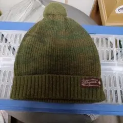 Scotch＆Soda×Bonjour カーキ迷彩 ポンポン付きニット