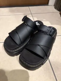 Dr.Martens ドクターマーチン サンダル　黒　厚底　マイルズ　24cm Dr.Martens ドクターマーチン サンダル 黒 厚底 マイルズ 24cm - メルカリ