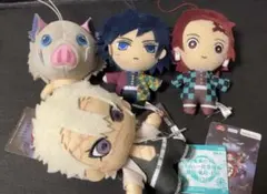 鬼滅の刃 ぬいぐるみ 不死川実弥 冨岡義勇 他 風柱 水柱