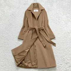 白タグ✨極美品✨マックスマーラ ロングコート マニュエラ カシミヤ キャメル S