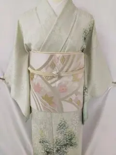 【秋のお呼ばれ用に】★★正絹手描き訪問着単品★★