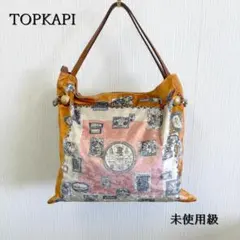 TOPKAPI トプカピ TREASURE スカーフ柄　トートバッグ　大容量
