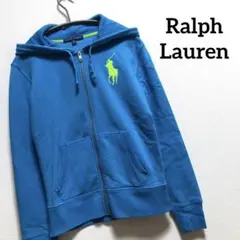 Ralph Lauren ラルフローレン 長袖 パーカー ホース刺繍 XSサイズ