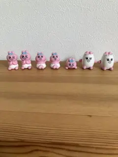 おぱんちゅうさぎ　ミニフィギュア　7点セット