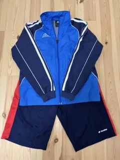adidas lotto ジップアップジャケット ハーフパンツ セット サッカー