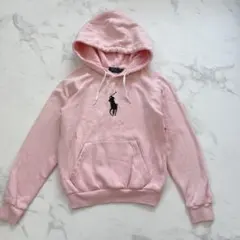 SALE❣️Polo Ralph Lauren ピンクパーカー XS 裏起毛 美品