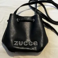 ZUCCa スタッズ ショルダーバッグ ブラックのサムネイル