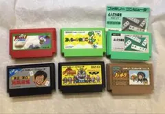【動作確認済み】ファミコンカセット　まとめ売り　6本セット