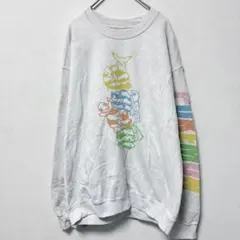 マイティファイン✨【M￼】ポケモン スウェット クルーネック アイスクリーム柄のサムネイル