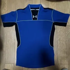 アンダーアーマー 半袖ラグビーウェア 青