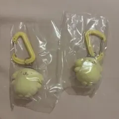 サンリオ カラフルカラビナマスコットチャーム ポムポムプリン 2個