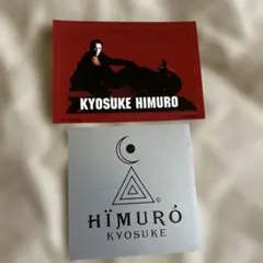 氷室京介　ステッカー2枚セット