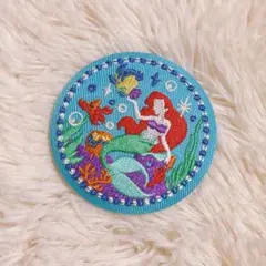 ディズニー刺繍缶バッジ＊リトル・マーメイド