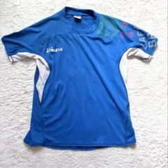 ATHLETA プラシャツ 半袖シャツ Sサイズ 青