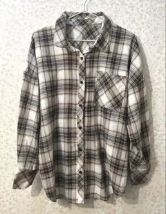 チェックネルシャツ