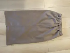 秋冬　スリットロングスカート S