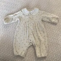オーガニックコットン　カバーオール　新生児　50-60cm