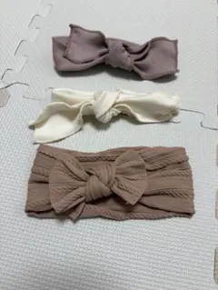 ベビー　ヘアバンド3本セット