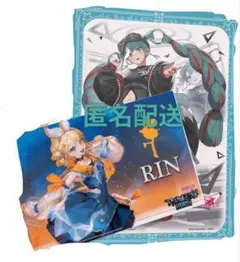 初音ミク　マジカルミライ　イラストポートレート 鏡音リン　クリアポスター