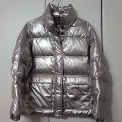 【美品】GAPメタリックピンク ダウンコート XS