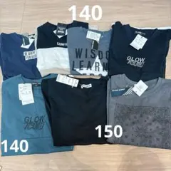 JEANING WILD キッズTシャツ 7枚セット まとめ売り 140 150