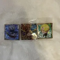 ワンピース キャラクターシールセット3枚