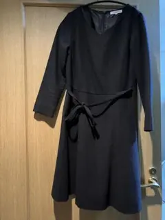 NATURAL BEAUTY BASIC ネイビー　ワンピース S