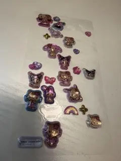 うるちゅるポップシール 日焼けキティ サンリオ おすそ分け