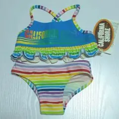 CALIFORNIA SHORE フリル付きセパレート水着 90cm