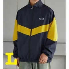 新品　Anchor Smith ビッグシルエット　ブルゾン　ネイビー系　L