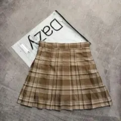 DazyチェックスカートM