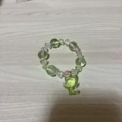 ポケモン ビーズブレスレット　 ニャオハ　ガチャガチャ