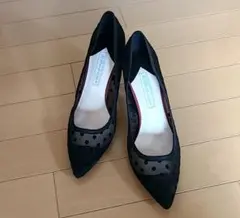31 Sons de mode　パンプス　ドット　黒　M　23.5cm　ダイアナのサムネイル