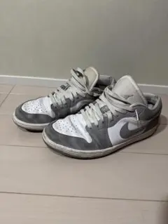 Nike Air Jordan 1 LOW ウルフグレー 27