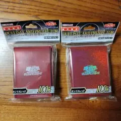 遊戯王 OCGスリーブ オシリスレッド　2個