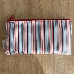 ストライプデザイン 筆箱 ペンケース