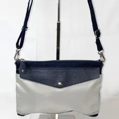 【美品】IBIZA イビサ ショルダーバッグ ナイロン バイカラー 軽量