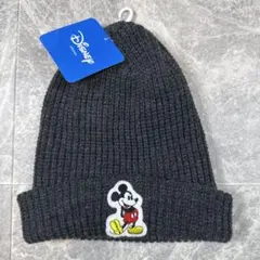Disney ミッキーマウス ニット帽 ジュニア 54-56cm