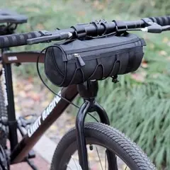 フロントバッグ 自転車 ハンドルバッグ サドルバッグ フレームバッグ ブラックのサムネイル