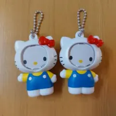サンリオキャラクターズ フォトフレームマスコット　ハローキティ